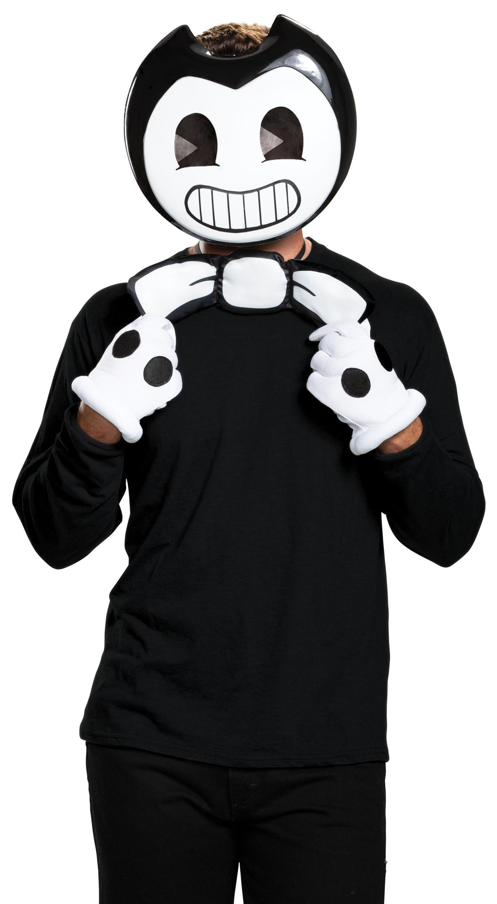 Bendy Classic Black and White Adult Costume Kit by HalloweenStore.com