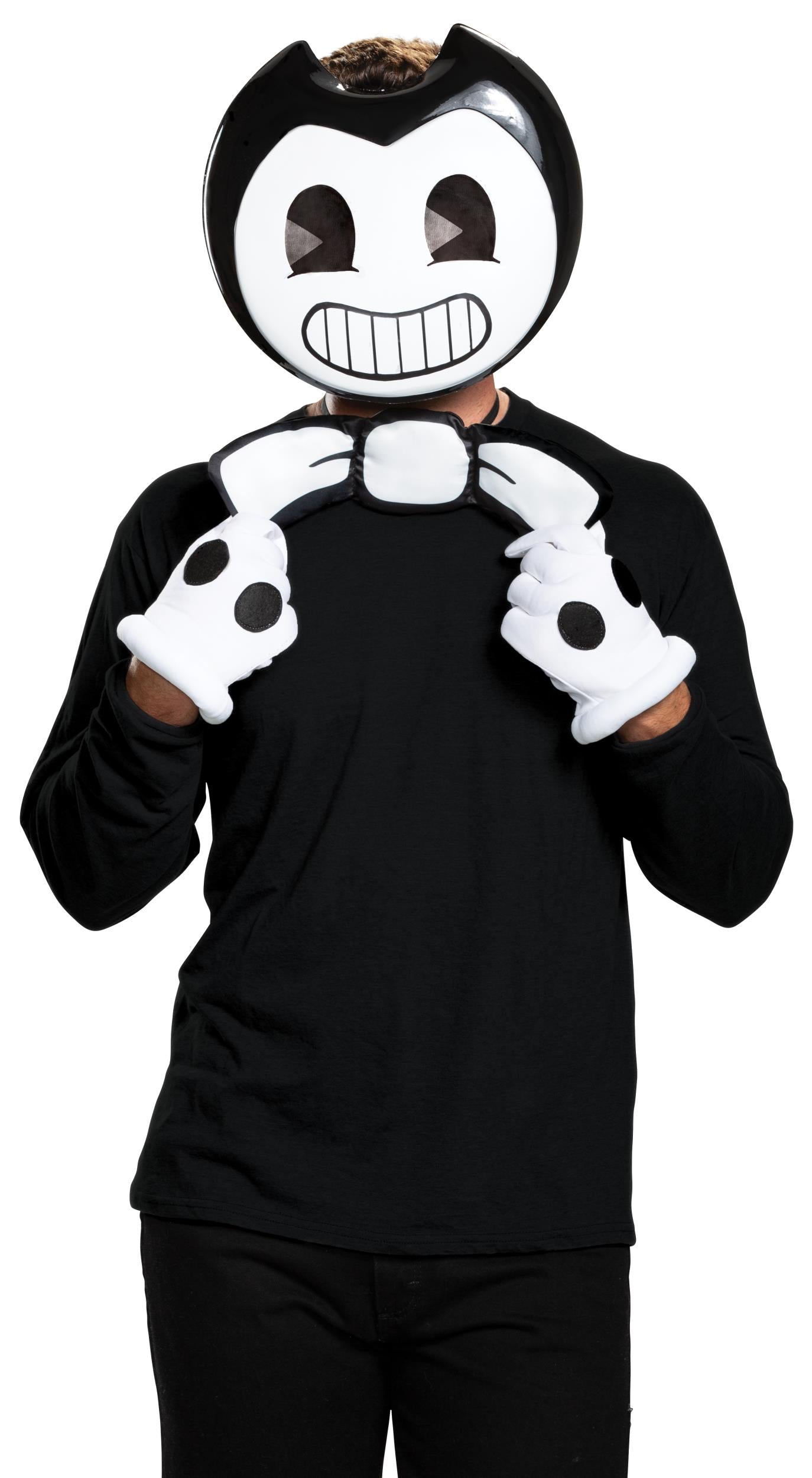 Bendy Classic Black and White Adult Costume Kit by HalloweenStore.com