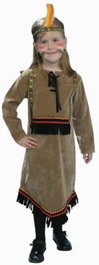 Deluxe Indian Girl Costume Set by HalloweenStore.com