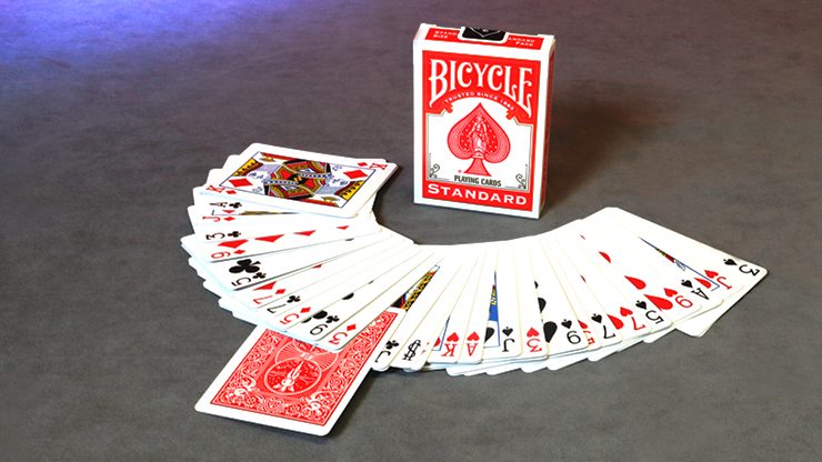 Invisible Deck Bicycle (Red) by Murphy's Magic Supplies, Inc.