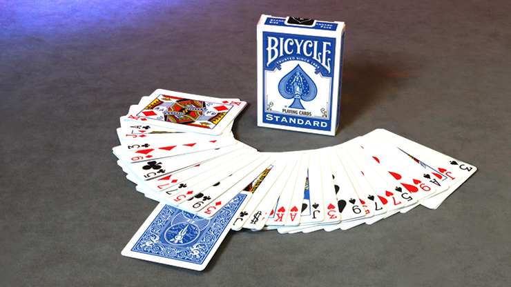 Invisible Deck Bicycle (Blue) by Murphy's Magic Supplies, Inc.