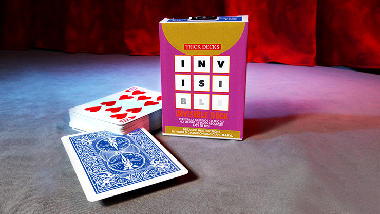 Invisible Deck Bicycle (Blue) by Murphy's Magic Supplies, Inc.