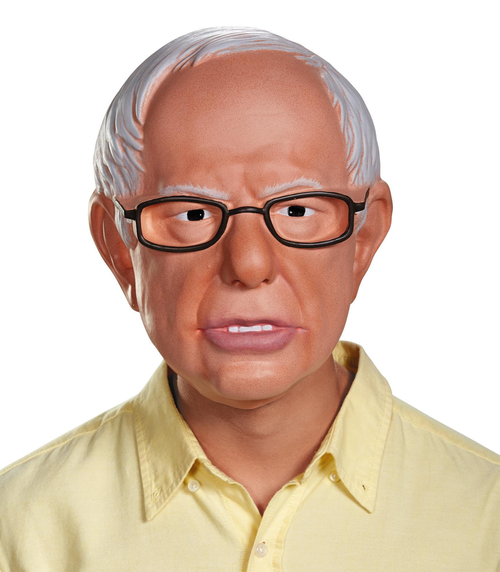 Bernie Sanders 1/2 Vacuform Plastic Mask Adult Costume Accessory by HalloweenStore.com