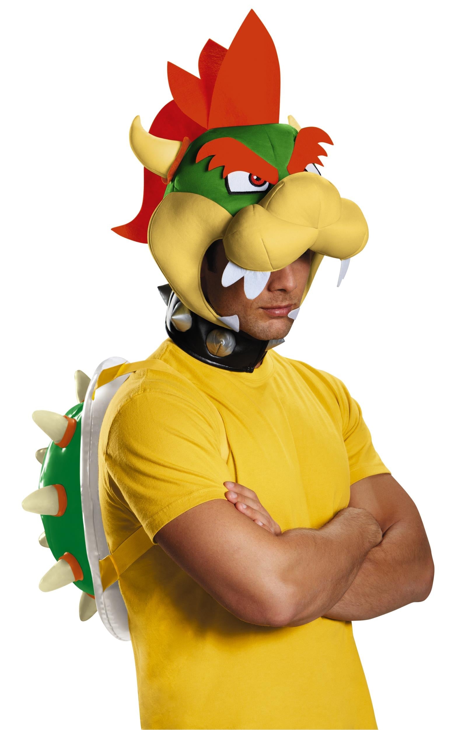 Disguise Mens Super Mario Bros. Bowser Adult Kit Halloween Costume by HalloweenStore.com