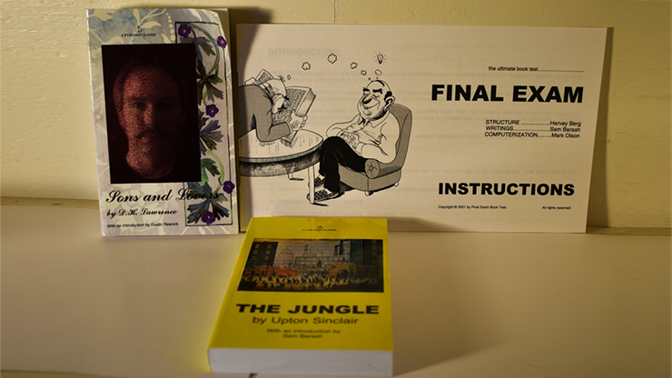 Final Exam Book Test Harvey Berg - Trick by Murphy's Magic Supplies, Inc.