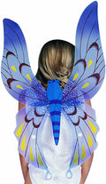 Blue Fairy Wings For Child or adult 34 X 23 inches by HalloweenStore.com