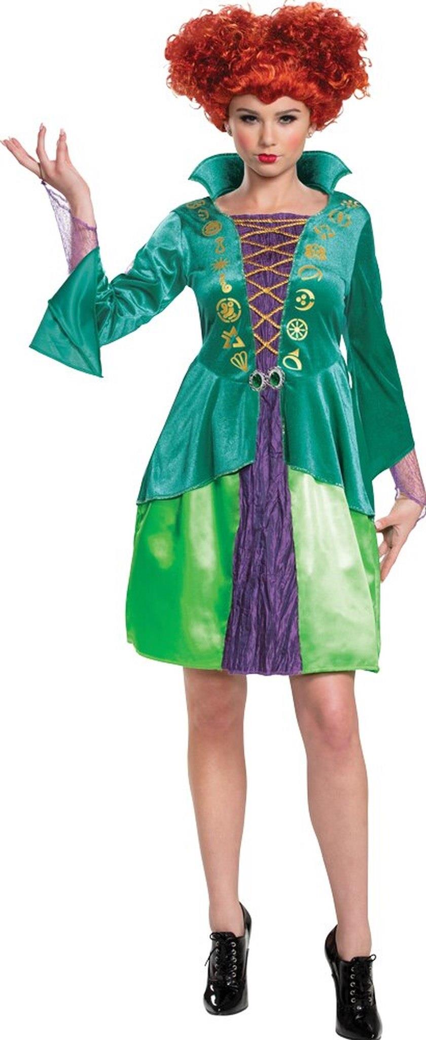 Winifred Sanderson Hocus Pocus Woman Costume Adult X-Large 18-20 by HalloweenStore.com