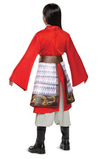 Mulan Hero Red Girls Princess Dress Disney Child Costume Small 4-6 by HalloweenStore.com