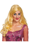 Disney Hocus Pocus Sarah Deluxe Wig Costume Accessory Blonde Adult Size by HalloweenStore.com