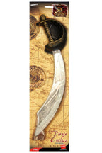 Plastic Pirate Sword Cutlass Weapon Costume Accessory by HalloweenStore.com