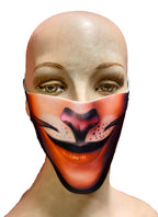 Reusable Halloween Face Cover Cat Design Cute Face Mask by HalloweenStore.com