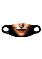 Reusable Halloween Face Cover Cat Design Cute Face Mask by HalloweenStore.com