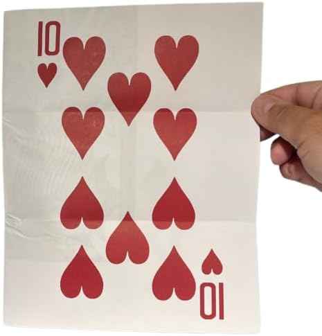 MilesMagic Magicians Insurance Policy Classical Stage Street Pocket Gimmick Real Cards Magic Trick