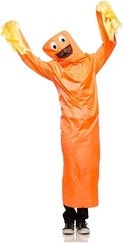 Orange Wild Waving Tube Guy Wiggler Adult Costume L/XL by HalloweenStore.com