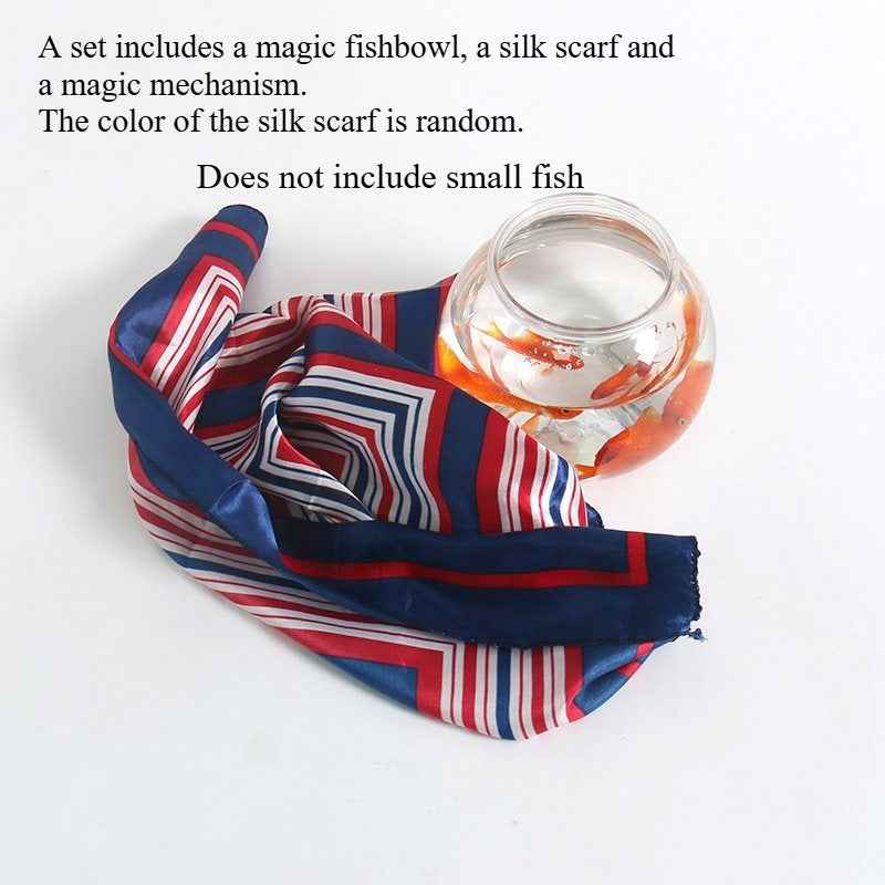Turn Empty Fishbowl into Fish. The Packaging Is Random. Fish Are Not Included. Not Included. It Is a Magic Prop for Stages, Talent Shows, and Galas, Used to Make Goldfish Appear in the Fishbowl. It Is Suitable for Annual Meetings and Performances.