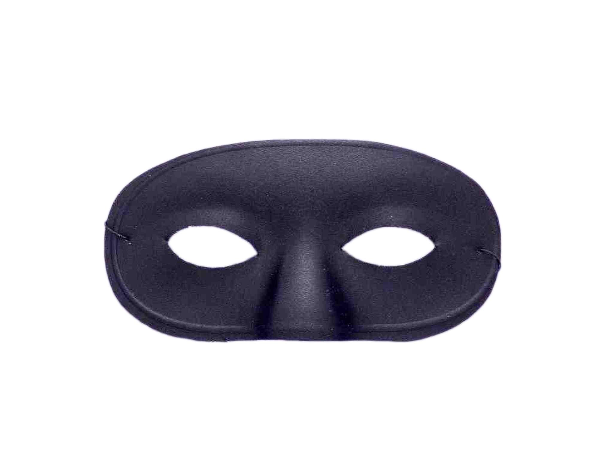 Black Domino Lone Ranger Eye Mask by HalloweenStore.com