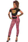 Women's I love the 80s Wild Child Madonna Adult Retro Costume by HalloweenStore.com