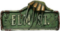 Freddy Krueger Nightmare On Elm Street Sign Decoration by HalloweenStore.com
