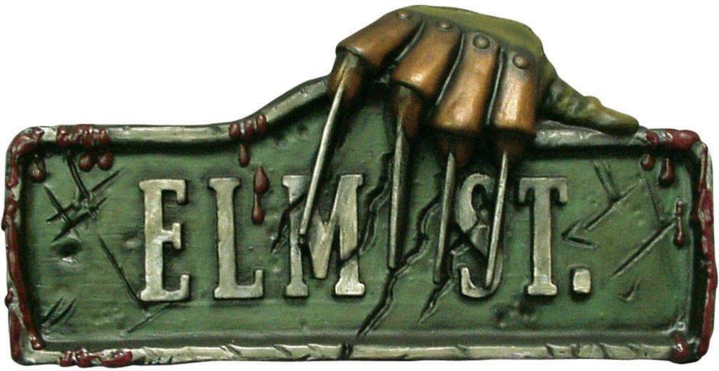 Freddy Krueger Nightmare On Elm Street Sign Decoration by HalloweenStore.com