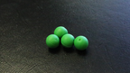 Perfect Magnetic Pea Set (Green) by Murphy's Magic Supplies, Inc.