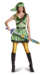 Legend of Zelda Link Female Adult Large 12-14 by HalloweenStore.com