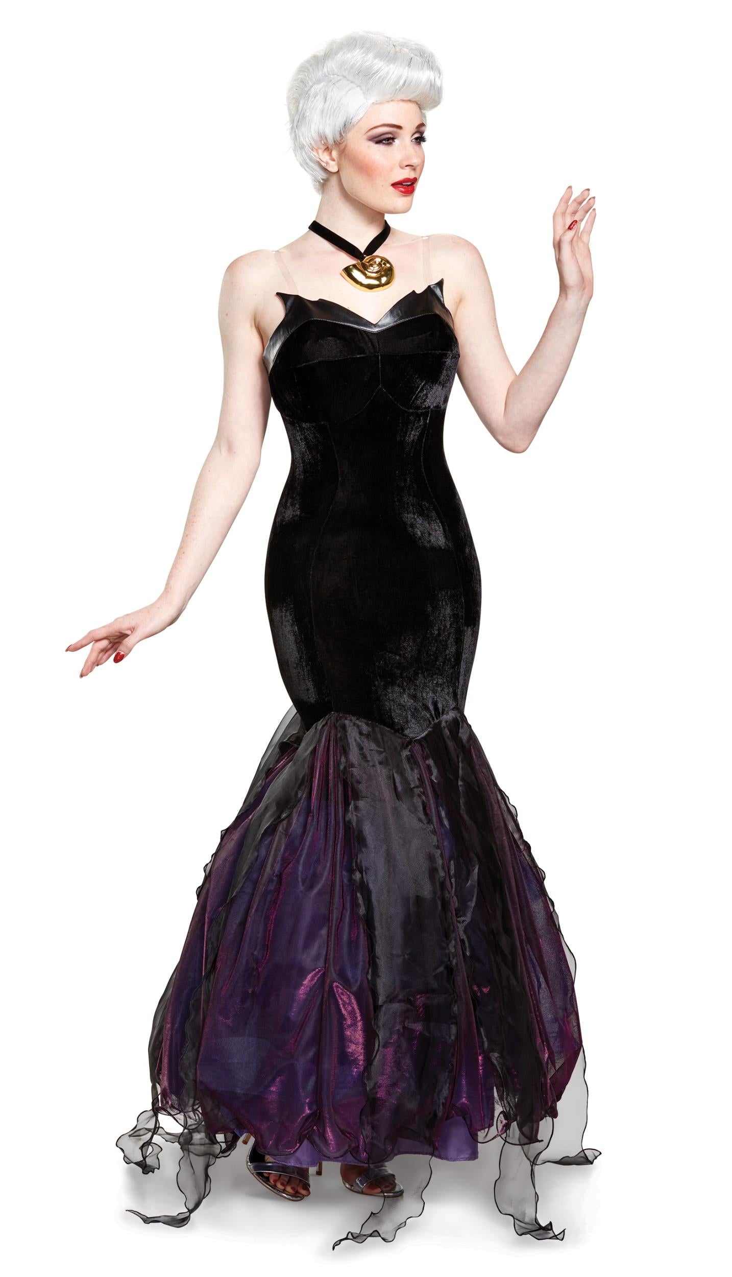 Little Mermaid Ursula Prestige Woman's Costume Adult Small 4-6 by HalloweenStore.com