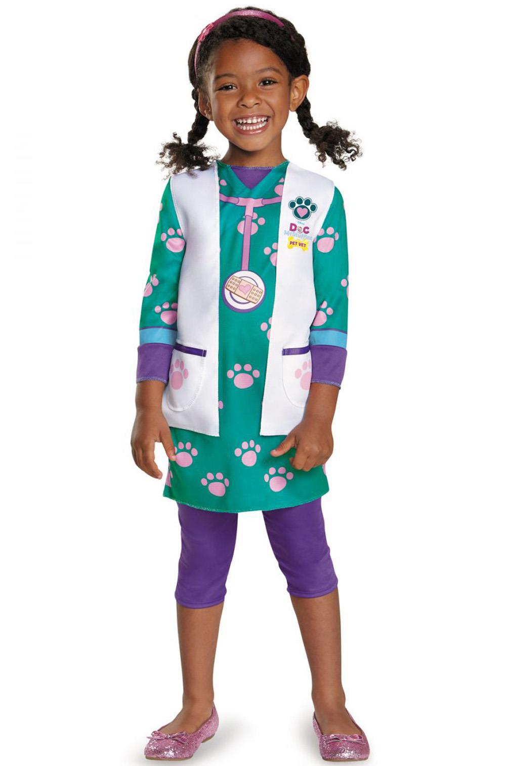 Doc McStuffins Pet Vet Child Costume Medium 7-8 by HalloweenStore.com