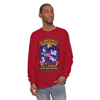 Halloween Magic Long Sleeve Tee — "No Bodies Required" Ghosts Design by Printify