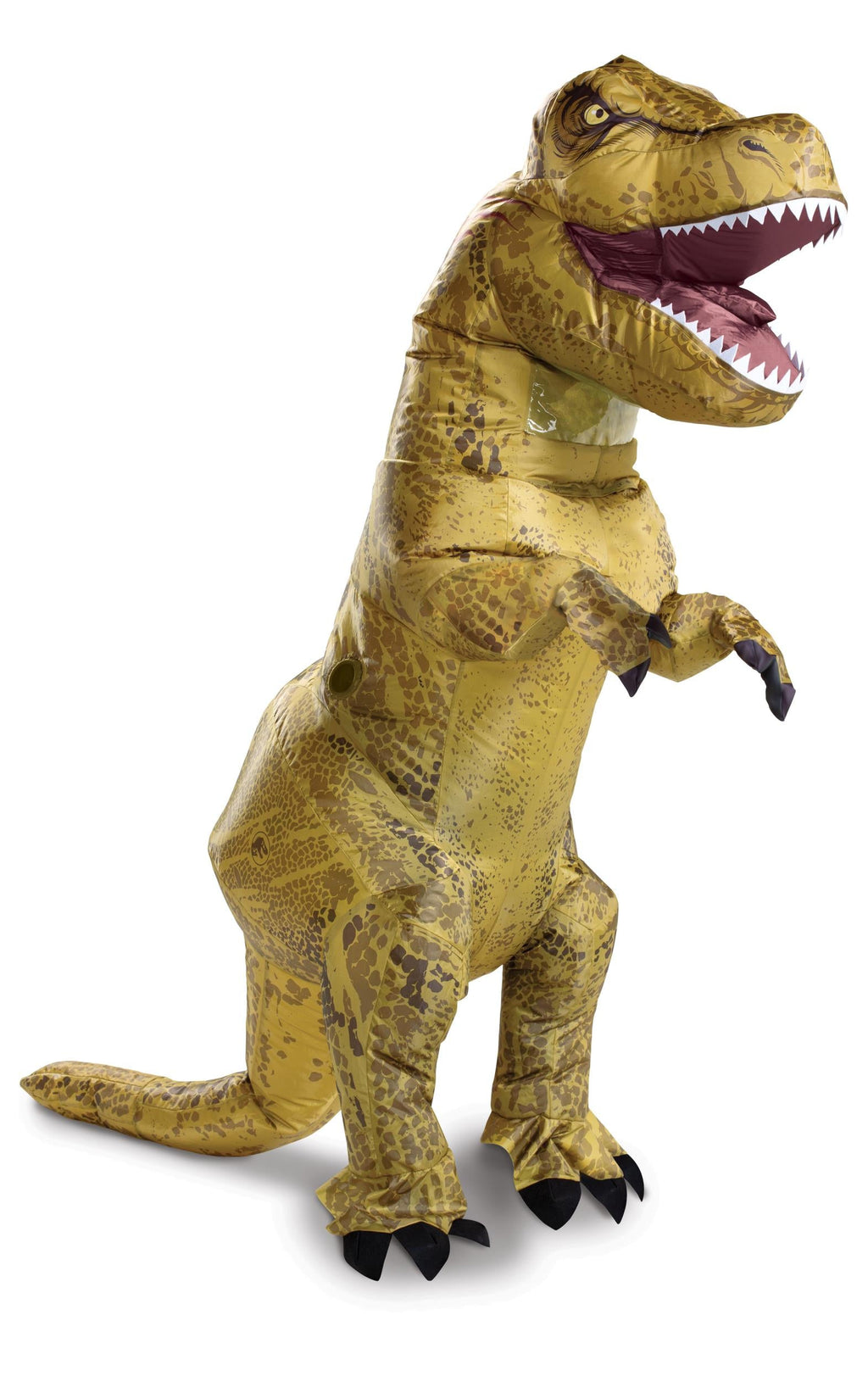 Disguise Men's Jurassic World T-Rex Inflatable Adult Costume by HalloweenStore.com