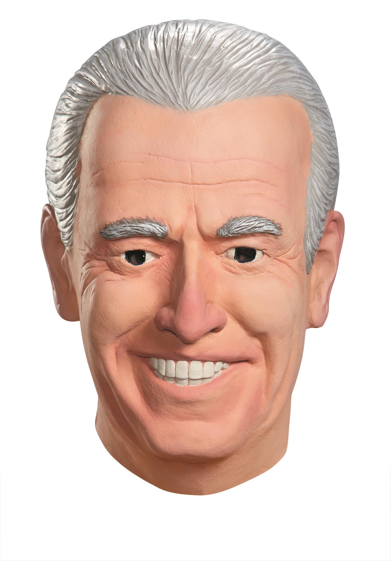 Disguise President Of The USA Joe Biden Deluxe Latex Adult Costume Mask by HalloweenStore.com
