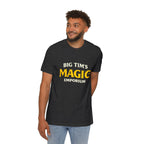 "Big Tim's Magic Emporium" - Retro Logo Tee T-Shirt by Printify