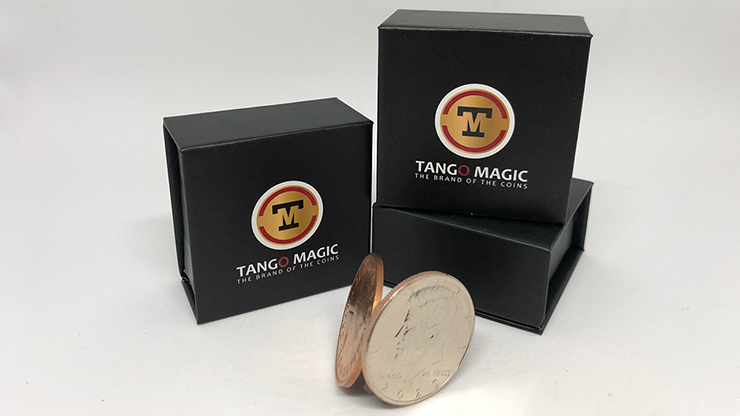 Flipper Coin PRO Gravity Half Dollar/English Penny - Tango by Murphy's Magic Supplies, Inc.