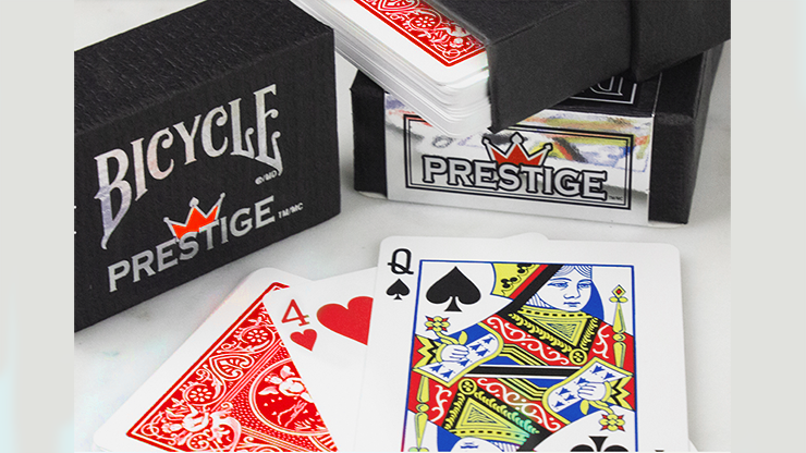 Cards Bicycle Prestige (Red) USPCC by Murphy's Magic Supplies, Inc.
