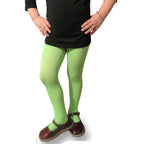 Green Child Seamless Tights Elf Robin Hood Pantyhose Accessory Size 3-6 Small by HalloweenStore.com