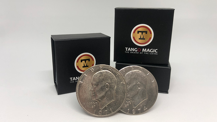 Tango Ultimate Coin (T.U.C)(D0109) Eisenhower Dollar by Tango by Murphy's Magic Supplies, Inc.
