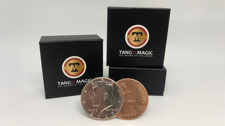 Tango Ultimate Coin (T.U.C) Copper and Silver (D0110) by Tango by Murphy's Magic Supplies, Inc.