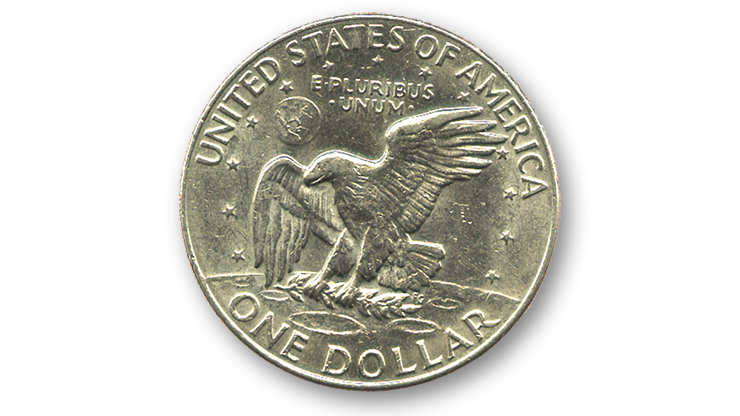 Eisenhower Dollar (Single Coin Ungimmicked) - Trick by Murphy's Magic Supplies, Inc.