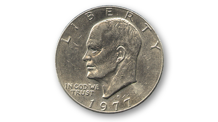 Eisenhower Dollar (Single Coin Ungimmicked) - Trick by Murphy's Magic Supplies, Inc.