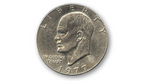 Eisenhower Dollar (Single Coin Ungimmicked) - Trick by Murphy's Magic Supplies, Inc.