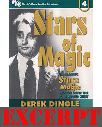 All Backs video DOWNLOAD (Excerpt of Stars Of Magic #4 (Derek Dingle)) by Murphy's Magic Supplies, Inc.