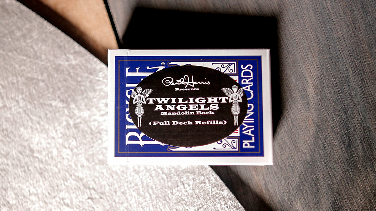 Paul Harris Presents Twilight Angel Full Deck (Blue Mandolin) by Paul Harris by Murphy's Magic Supplies, Inc.