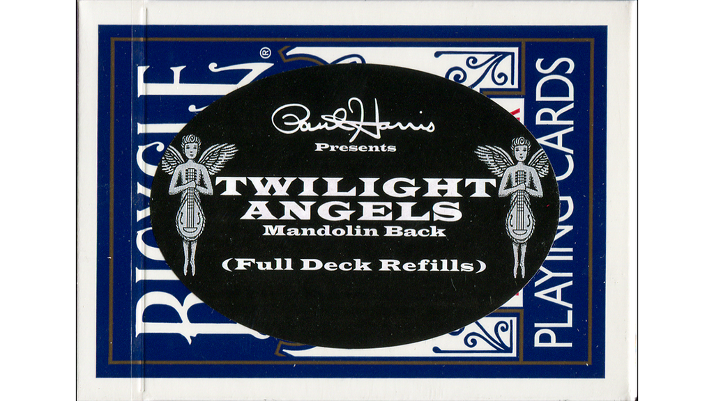 Paul Harris Presents Twilight Angel Full Deck (Blue Mandolin) by Paul Harris by Murphy's Magic Supplies, Inc.