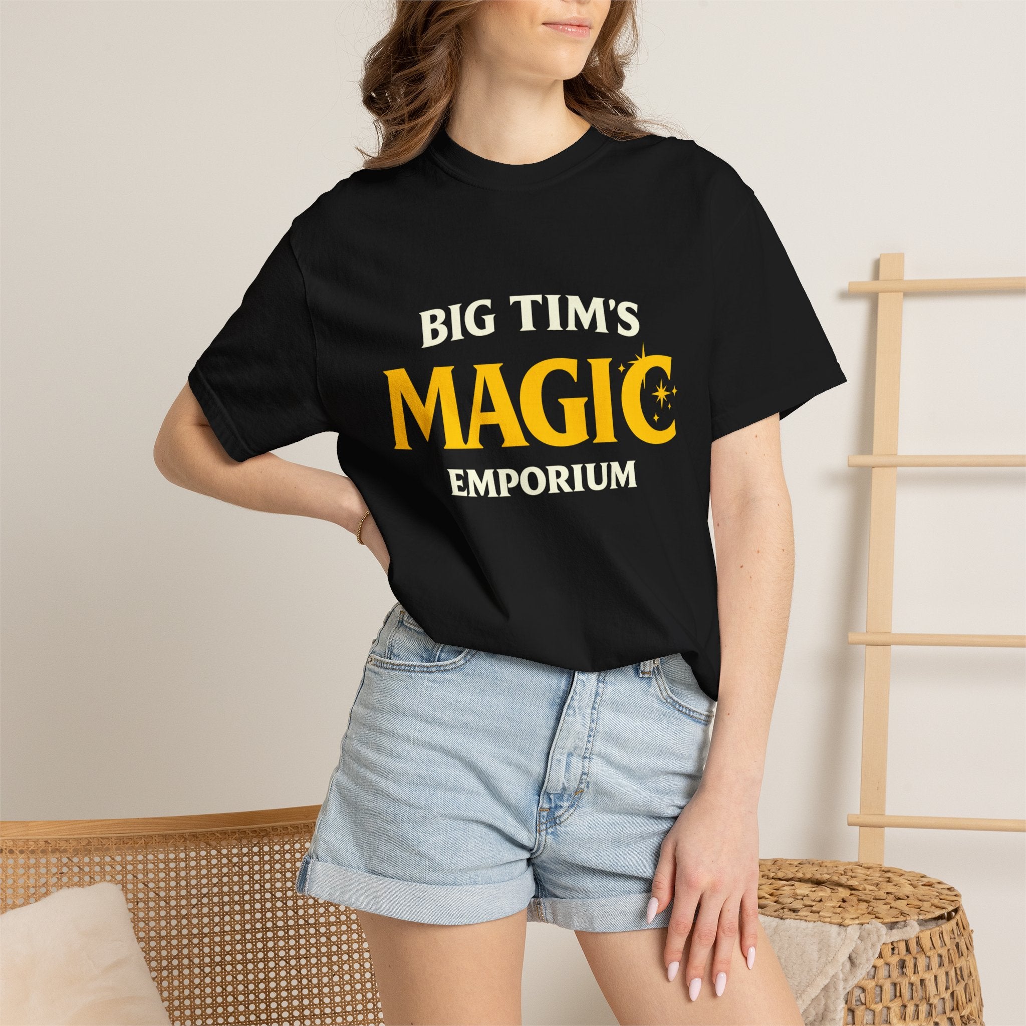 Magic Trick T-Shirt — “You Will Pick the 6” Card Trick Tee - Big Tim's Magic Emporium