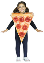 Fun World Toddler Pizza Slice Foam Tunic Costume 3T-4T by HalloweenStore.com