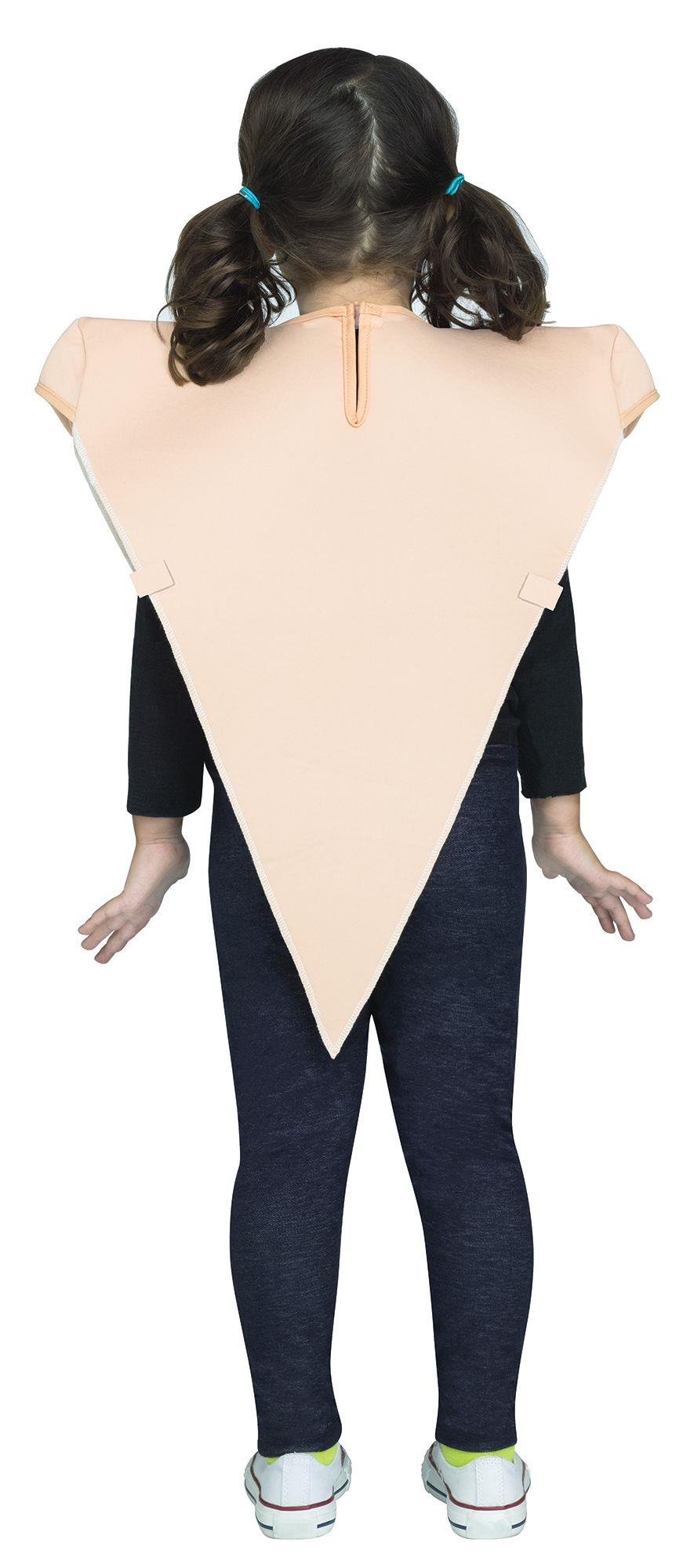 Fun World Toddler Pizza Slice Foam Tunic Costume 3T-4T by HalloweenStore.com