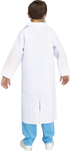 Doctor Child Surgeon Costume Lab Coat Size Small 4-6 by HalloweenStore.com