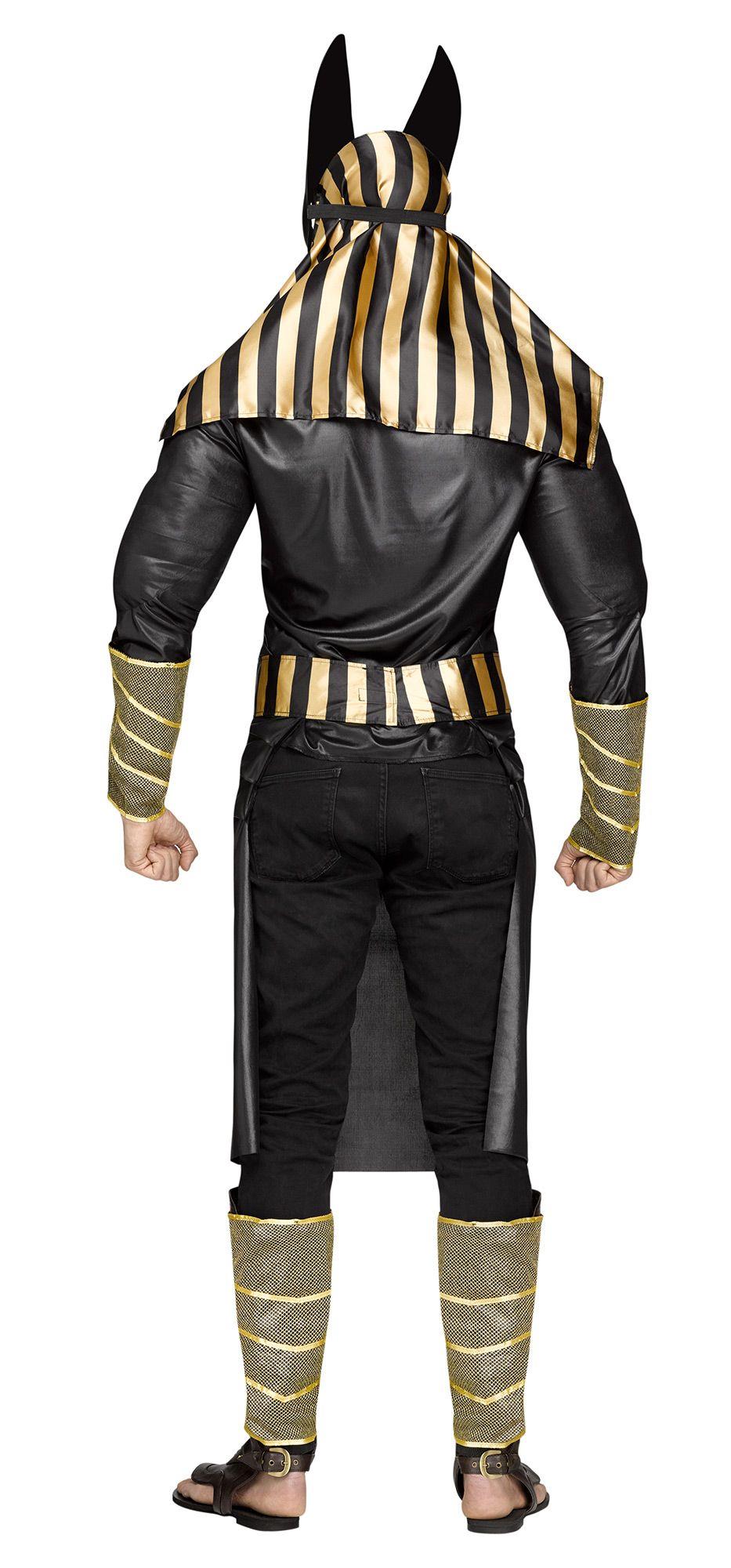 Anubis Ancient Egyptian Jackal Deity Adult Costume by HalloweenStore.com