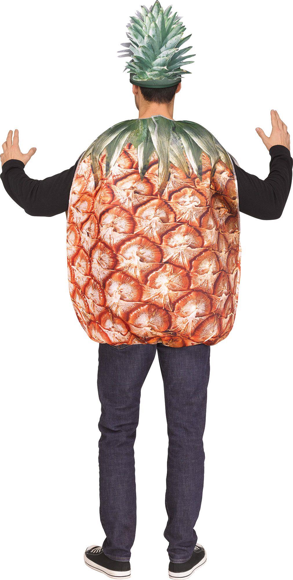 Pineapple Food Adult Costume by HalloweenStore.com
