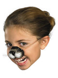 Rubber Black Cat Nose on Elastic Band Funny Animal Pet by HalloweenStore.com
