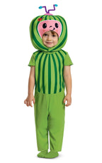 Cocomelon Watermelon Toddler Costume Size 3T-4T by HalloweenStore.com